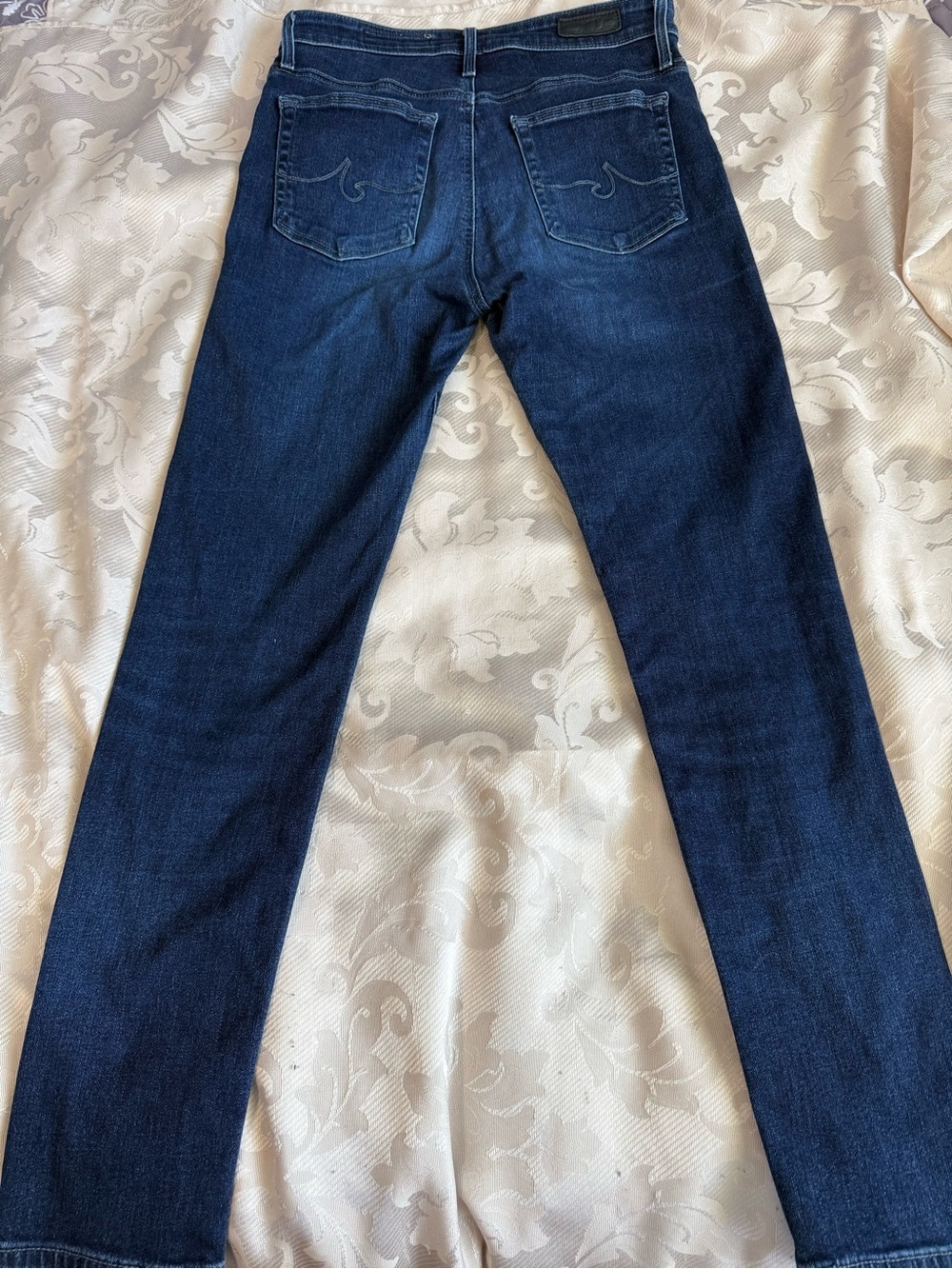 AG Adriano Goldschmied x Anthropologie Stevie Ankle Jeans 27R High Rise Premium - Picture 4 of 10